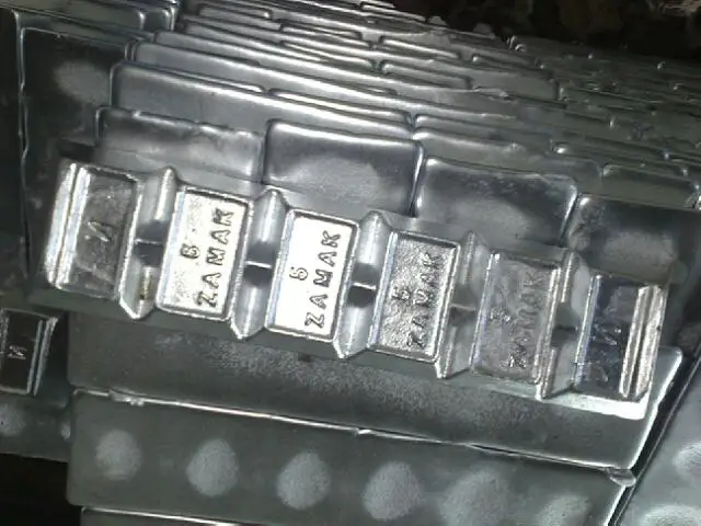 2024 High Quality Zinc Alloy Ingot Zamak Ingot