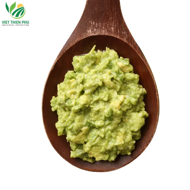 BEST PRICE IQF FROZEN AVOCADO PUREE-100%HIGH QUALITY FRESH AVOCADO FROM VIETNAM