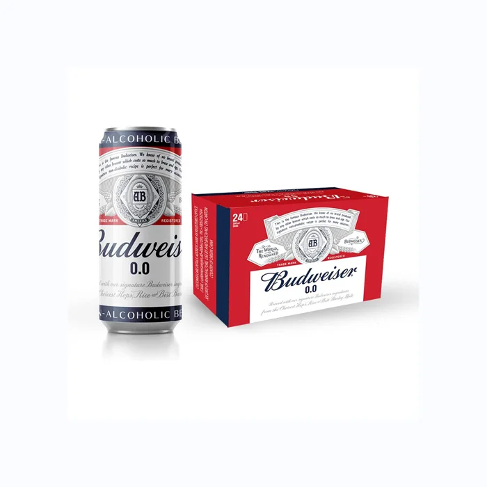 Лидер продаж премиальное качество Budweiser лагер 5% Алкогольная разливная пивная бутылка упаковка оптом