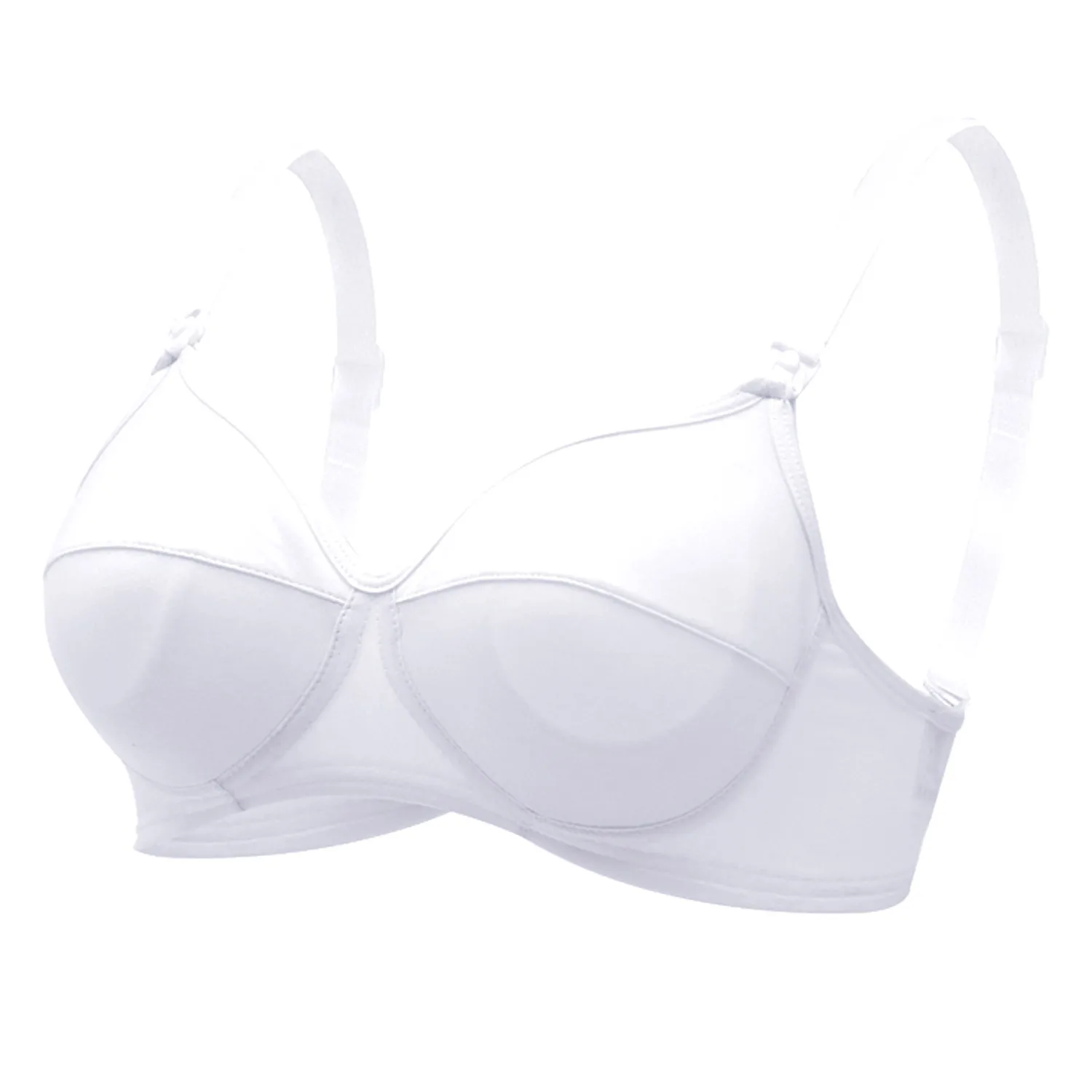 Best Italian Quality bamboo nursing bra for wholesale, Nursing bra extra support white 2 Cup C