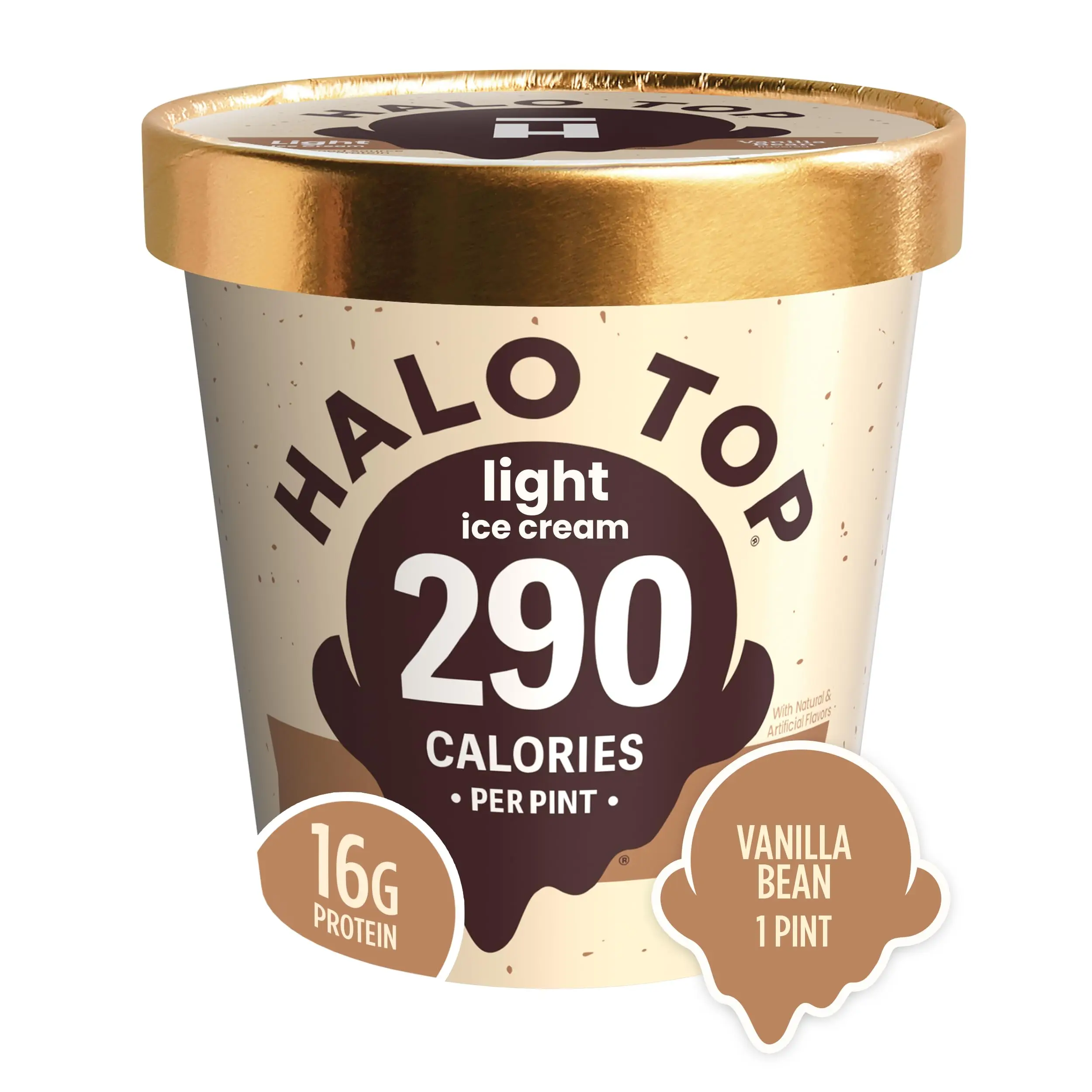 Halo Top Creamery Yogurts & Ice Creams With A Good Source of Protein and Lower Calorie Frozen Dessert For Sale