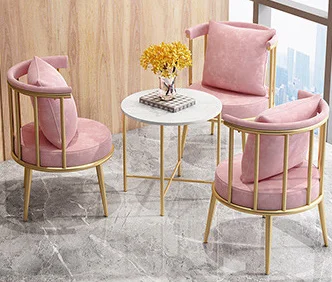 Wholesale Luxury Modern Furniture Velvet dinning room Living room Nordic balcony creative chair