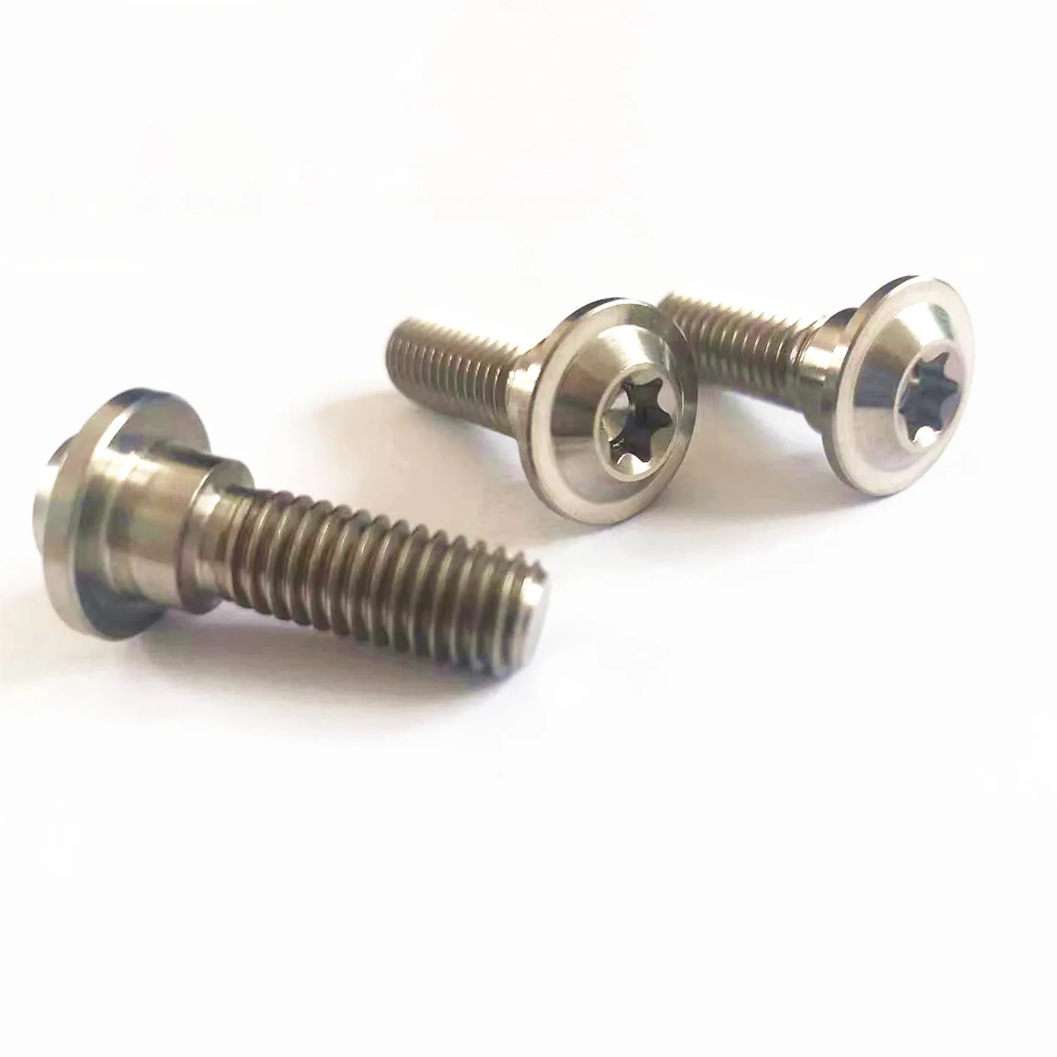 GR5 Disc Bolt Titanium Plain Finish Motorcycle Studs ANSI Standard Wholesale Metal Studs Bolts for Motorcycle