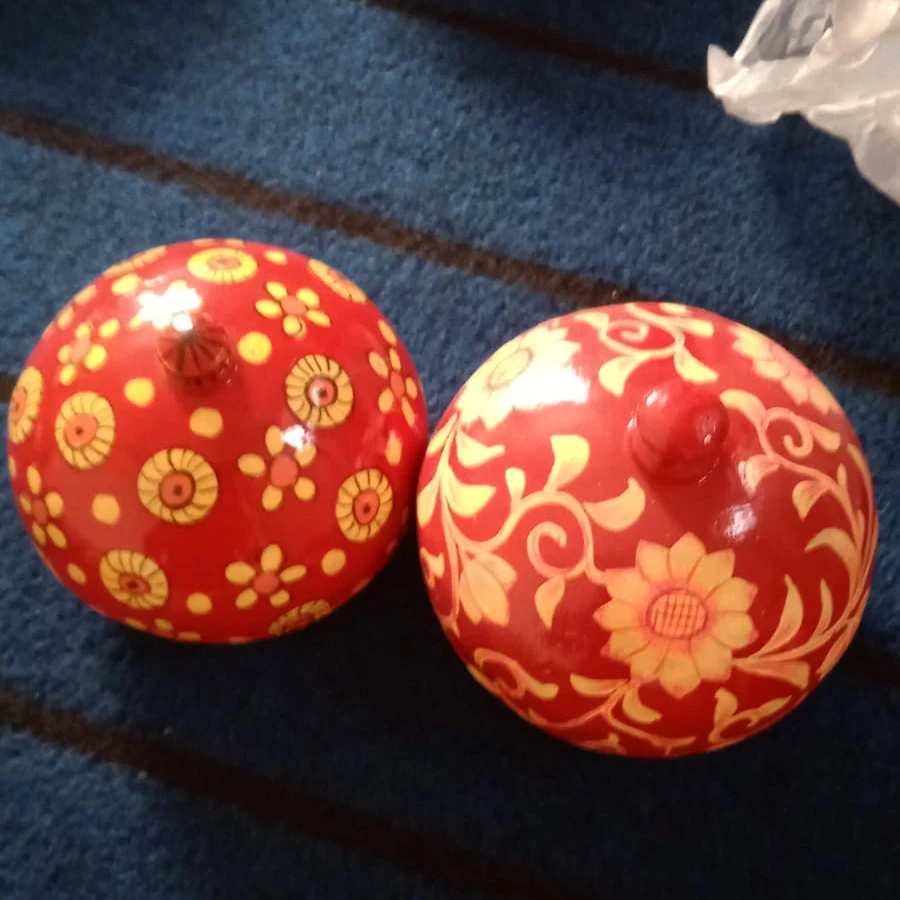 Индивидуальные Дизайнерские кашмирские бумажные матчи ручной работы украшения для рождественской елки большие праздничные подвесные шары