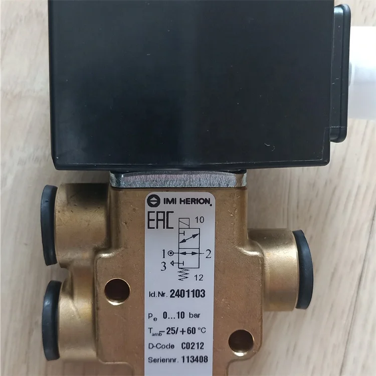 Низкотемпературный электромагнитный клапан SIL3 norgren BUSCHJOST herions 2401153