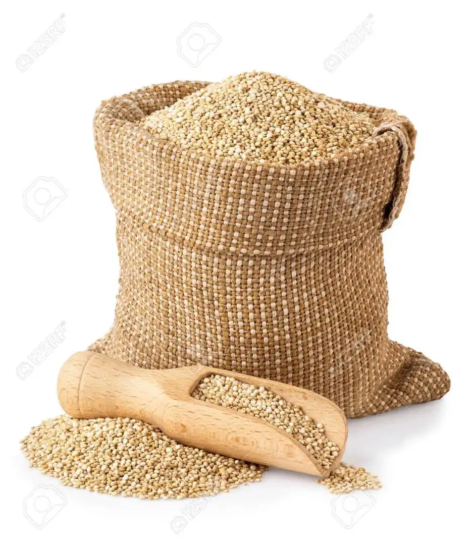 Pure red quinoa seeds, 100% natural organic from peru