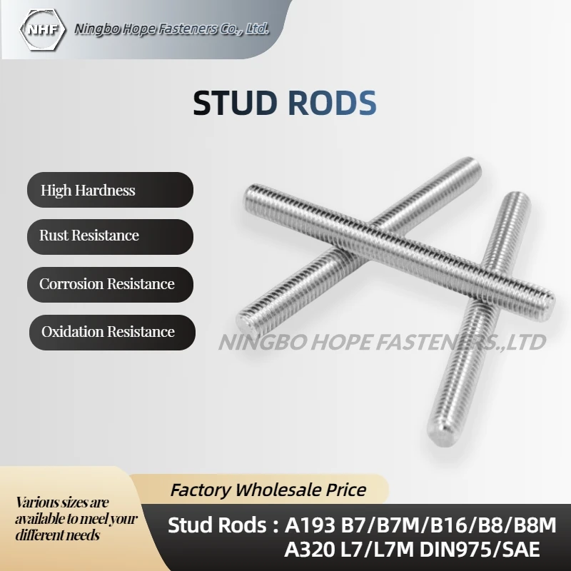 DIN 975 DIN 976 Ss 304 316 Stainless Steel Full Threaded Rod