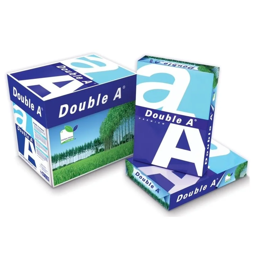 Original Double A A4 Size Paper 80g  - 5 Reams Box Wholesale A4 Papers Supplier