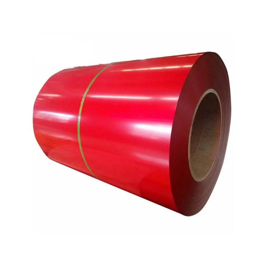 PPGI Coil with Ch Iron Hot Dip Color Coated Galvanized Steel Prime Quality 0.3mm Customized Full Hard Standard Seaworthy Packing
