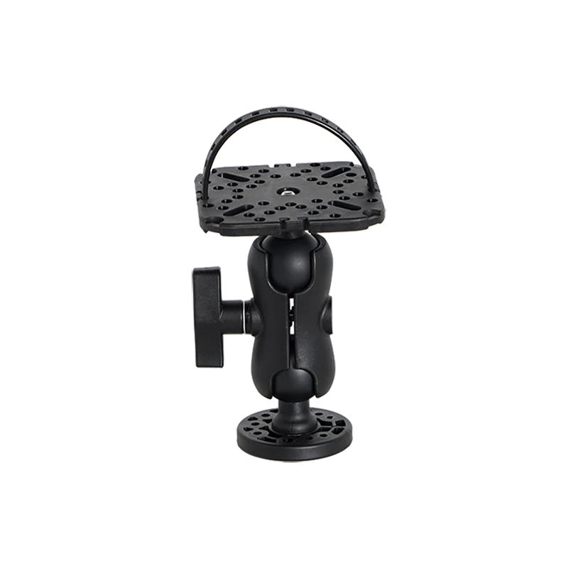 Swivel Fish Finder Mount for Kayaks Ball Mounting System with Universal Mounting Plate For PVC Boats