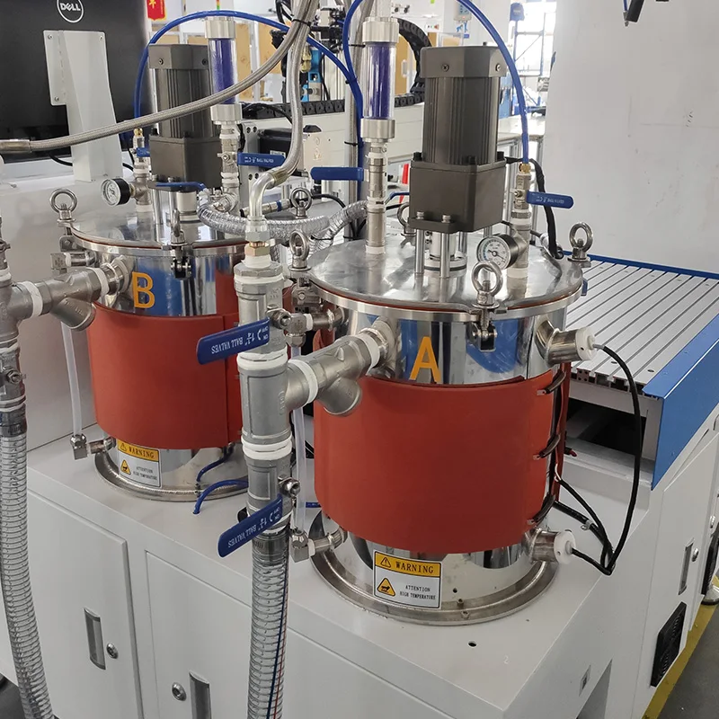 hot sale CE certified 2K two-parts PU silicone epoxy resin encapsulating machine with robot