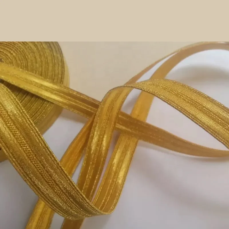 Wholesale Mylar Braid in Gold and Silver Premium Quality Uniform Gold Bullion Wire Trimmings Braids Trim Galloon Textile Craft