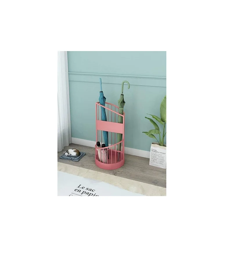 Industrial Design Umbrella Stand 3 Compartment Display Holder Rack Umbrella Stand Made in India Export Quality Bulk Quantity Han