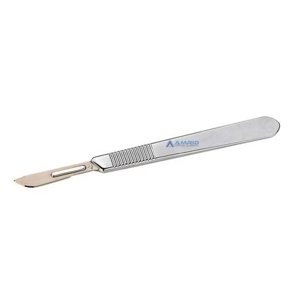 Professional High Carbon Steel No.3 Surgery Scalpel with BP Handle Manual Safety Standard-Surgical Instruments