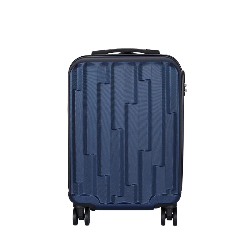 High Capacity Pc Casual Simple Custom Print 20 Inch Suitcase Abs Trolley Bag Travel Bags Luggage Designer Luggage