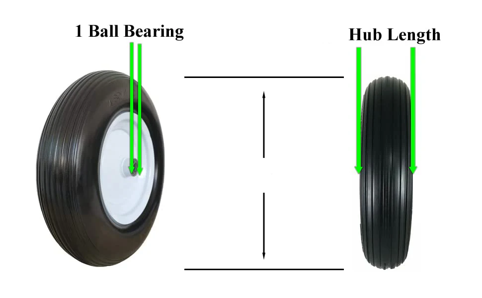 2024 Hot Selling Durable PU Tyres for Wheelchairs and Scooters Solid Polyurethane Tyres for Long Lasting Performance