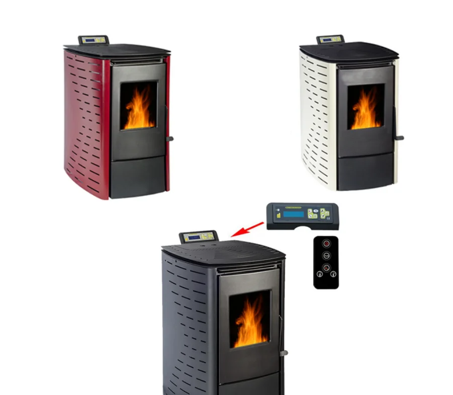 2024 Sale Wood Pellet Stove/ Modern Design Wood Burning Stove with Oven Cast Iron