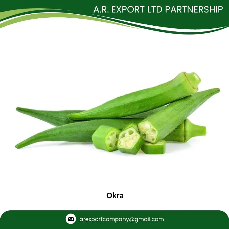Best Quality Widely Selling Common Cultivated Frozen Okra from Top Listed Thailand Origin Exporter
