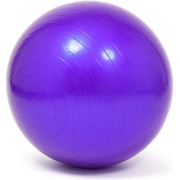Anti Slip Safe Inflatable Yoga Ball Fitness Stability Ball for Balance Training Office Ball Chair Exercise Equipment