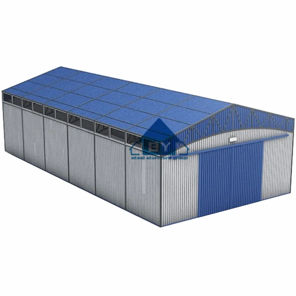 Low Cost Modern Design Steel Double Carports Cheap Modular Car Parking Steel Structure