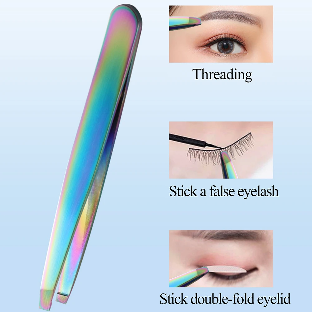 Высококачественные инструменты для макияжа пинцет бровей оптовая продажа на заказ из нержавеющей стали щипчики волос сделано в Пакистане