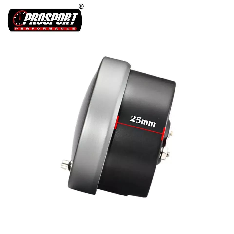 60mm Easy Install Oil Pressure Temp Gauge Engine Prosport