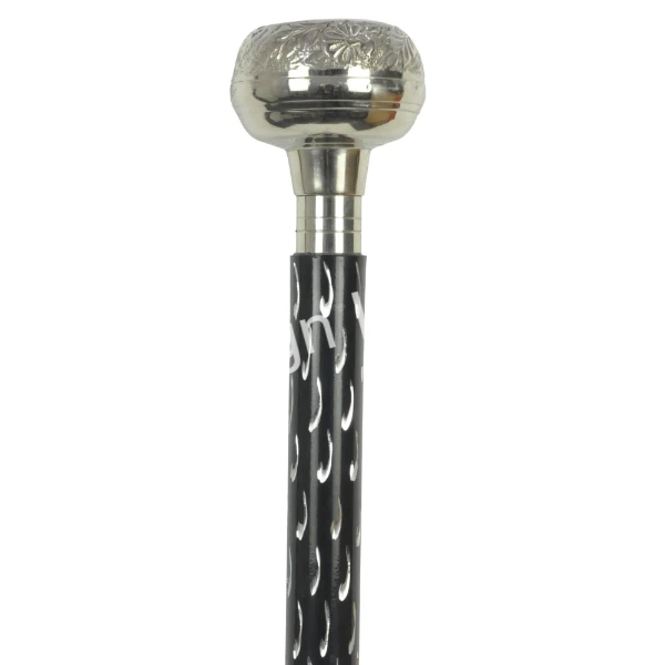 Gentleman Luxury Walking Stick With Clock Style Handle From India New Designed Elders Walking Stick Perfect For Grandparents