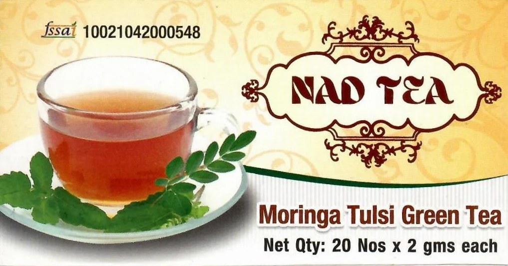 Высококачественный индийский чай Moringa Flat Tummy Tea с Tulsi зеленый для похудения снижения веса и повышения энергии 100% натуральный