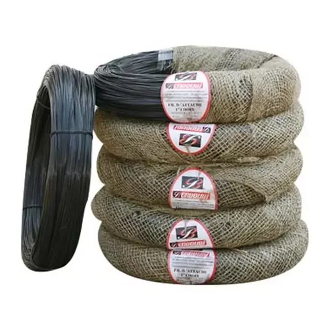 Cheap price small black coil wire for binding wire from Tianjin boya China factory manufacturer