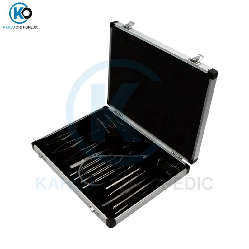 Factory Price Eye Surgery Instruments Optics Instruments Titanium Cataract and Intraocular Lens Implantation Set