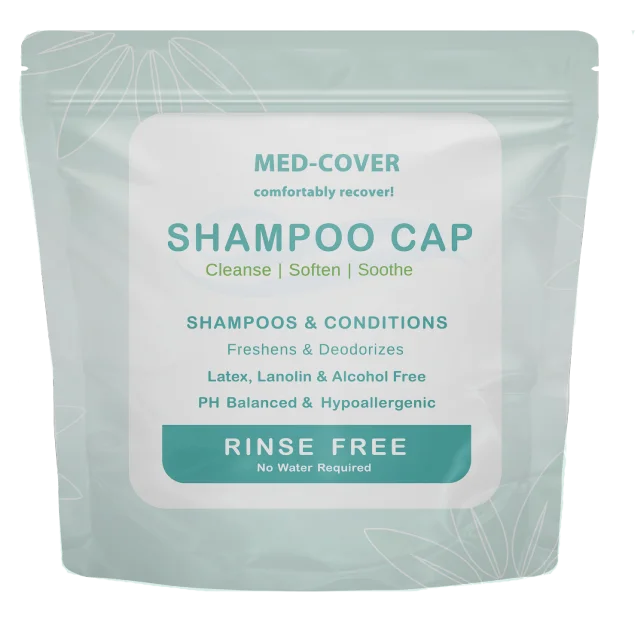 Shampoo Cap (Shower Cap) Rinse Free Hair Scalp Cleaning with Provitamin B5 Aloe Vera Vitamin E Private label OEM available