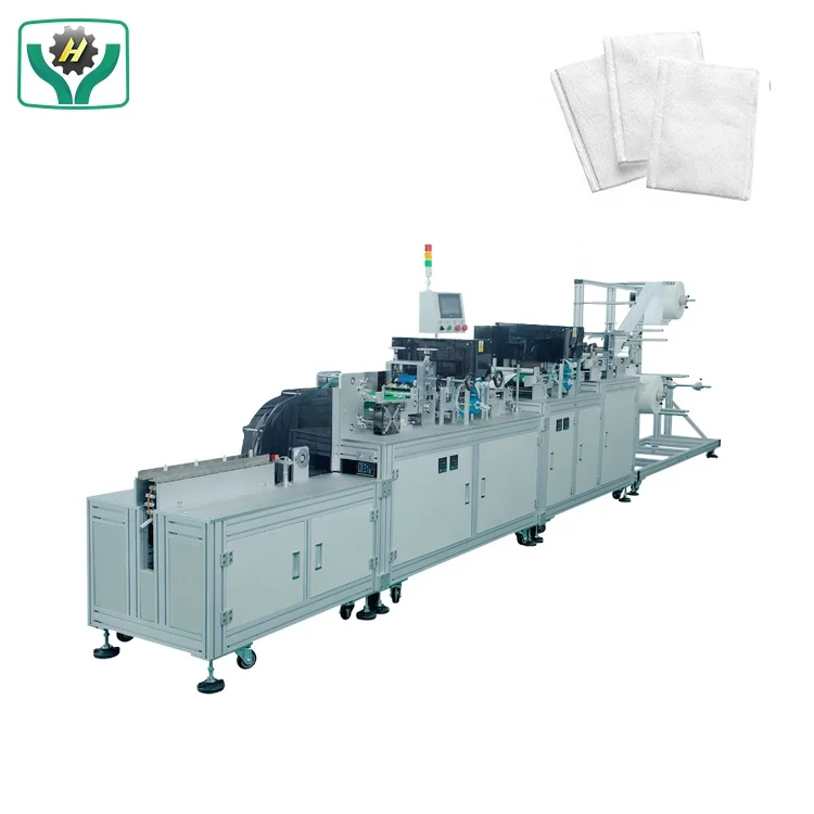 OEM Customization Automatic Non-woven Product Automatic Makeup Remover Cotton Pads Cosmetic Cotton Pad Making Machine
