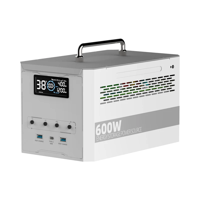 Портативная электростанция ANSUN OPS600 Lifepo4 батарея солнечная 600 Вт Быстрая зарядка