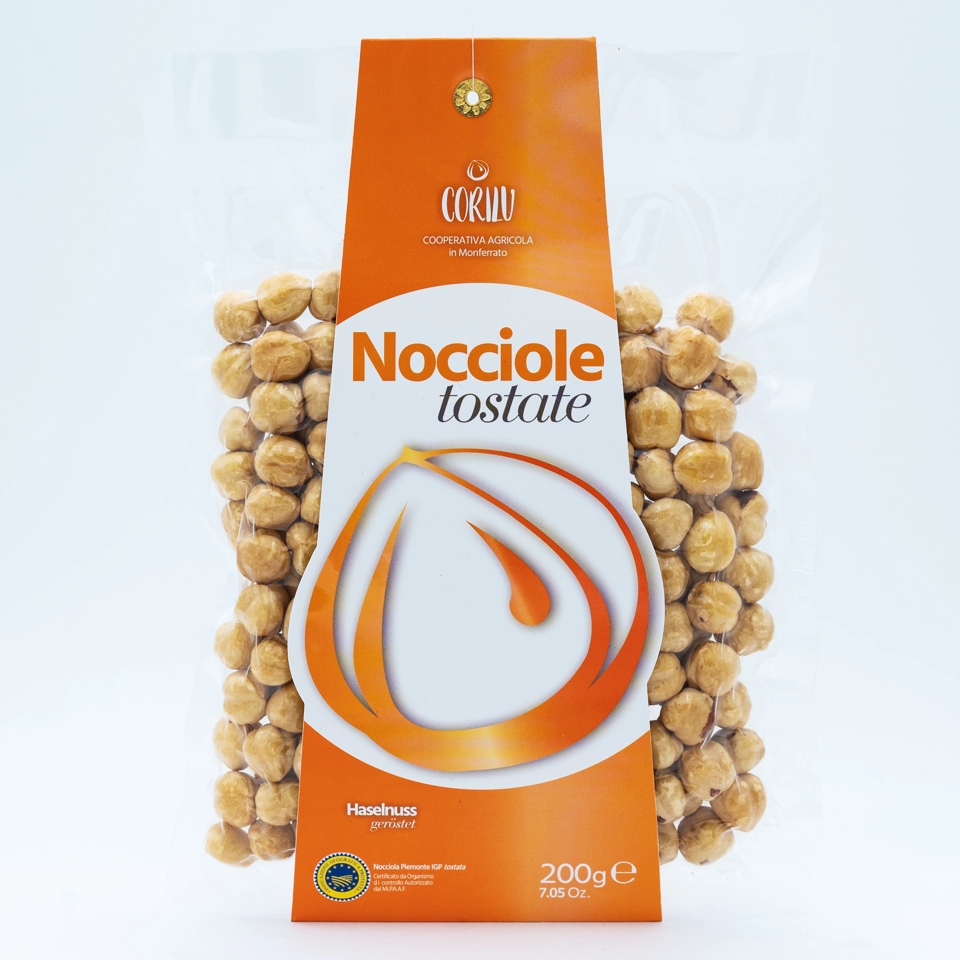 Жареные лесные орехи Пьемонта Премиум-Качества 200 г