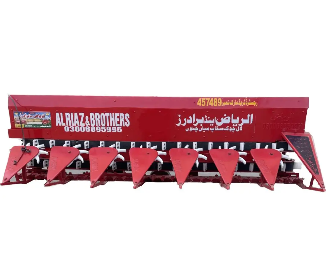 Farm Equipment, wholesale PTO Driven tractor mounted Wheat, Rice and alfalfa cutting 7 rows 2 Belts Reaper