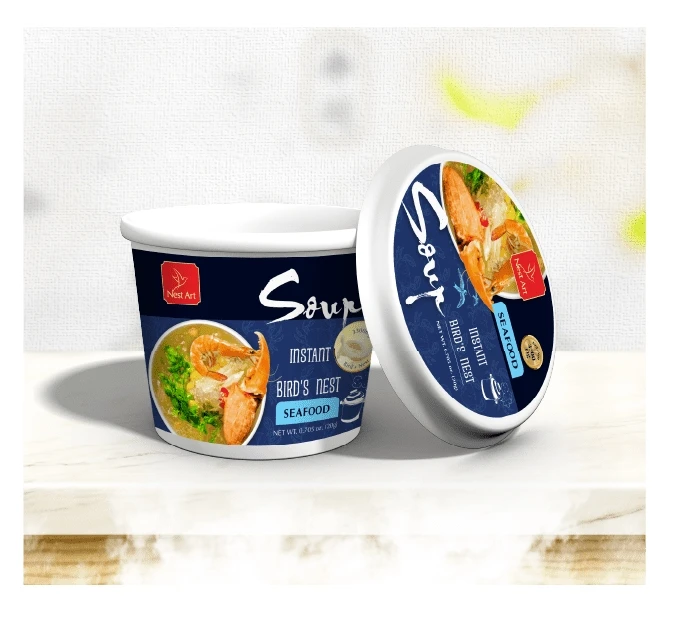 Хит продаж, суп из птичьего гнезда со вкусом морепродуктов вьетнамского бренда, рекомендуется 19 - 24 г/чашка