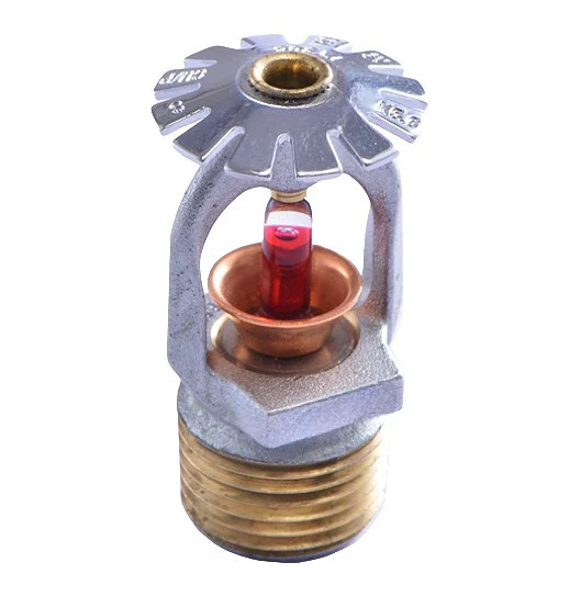 Fire Sprinkler System DN15 Sprinkler Head Glass Bulb Standard Coverage Fire Sprinkler for Firefighting