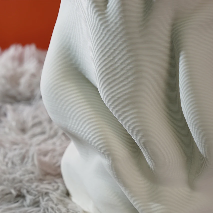 YKL Irregular Art Design 3D Ceramic Craft Vase & Porcelain Modern Beautiful Floor Decor De Vases