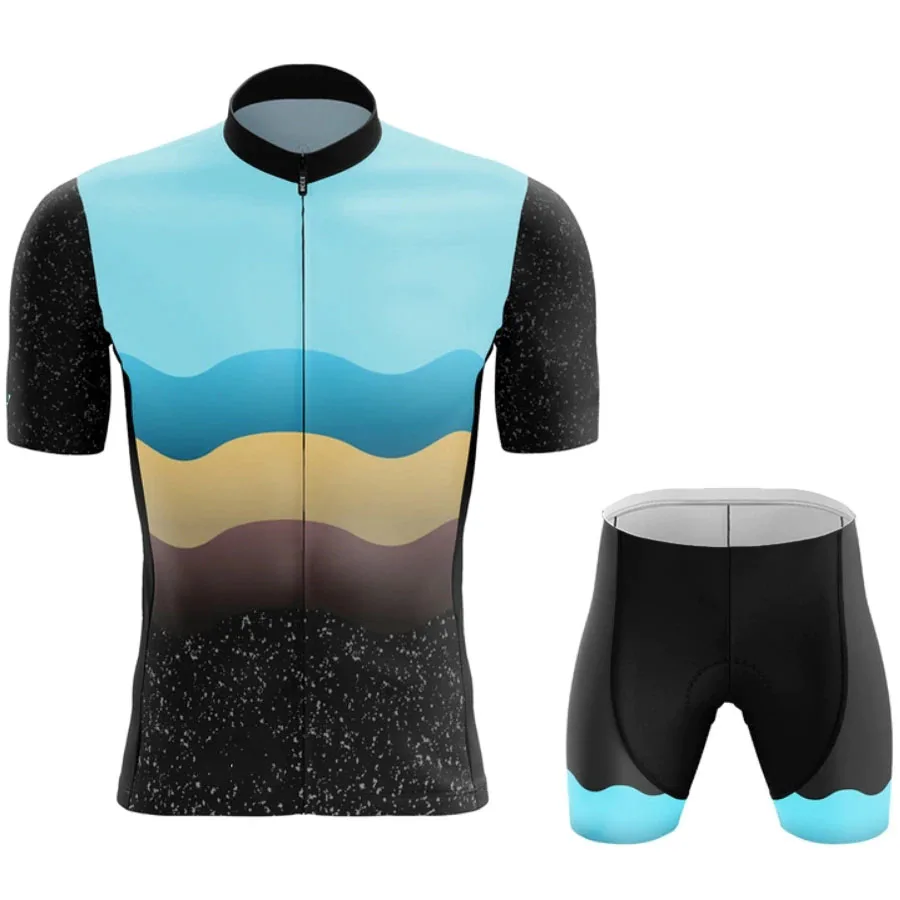 YKYWBIKE Winter Long Sleeve MTB Bicycle Clothing Bike Clothes Sportswear Wear Suit 10 color Thermal Fleece Cycling Jerseys Set