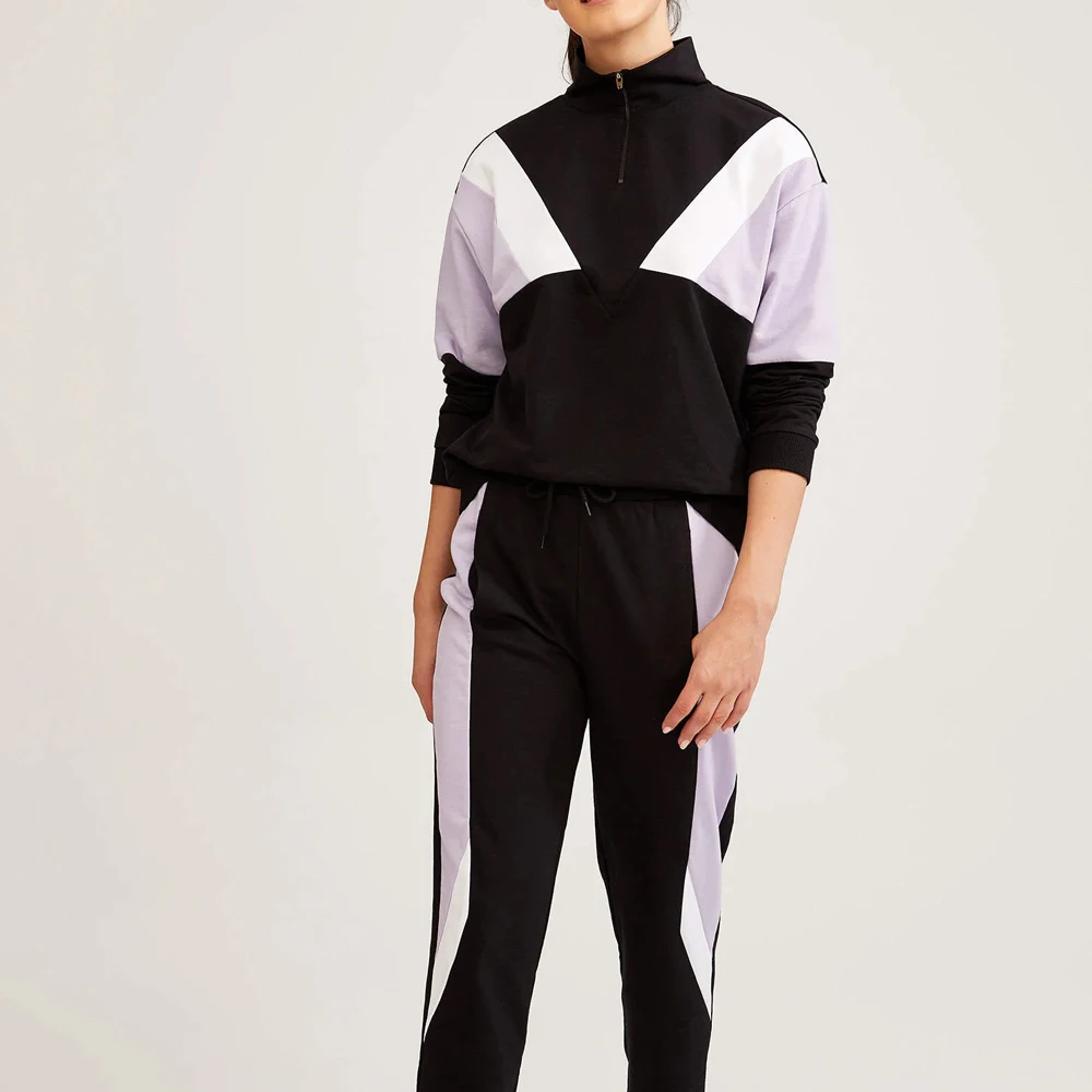 2022 European&American ladies casual style printed autumn winter clothes for women two piece pant set women clothing tracksuit