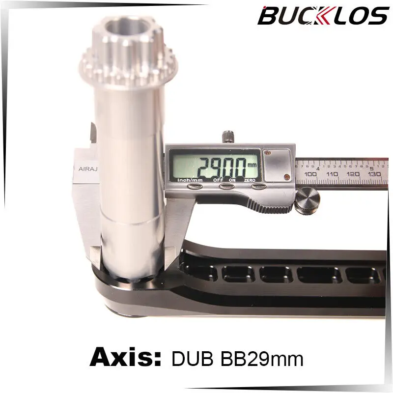BUCKLOS 170mm Crank Arm Set Spindle 29mm  Single and Double Chainring Aluminum Alloy Bicycle Crank