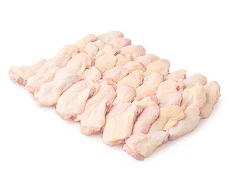HALAL FROZEN CHICKEN 2/3 JOINT WINGS - MID WINGS FROM BRAZIL