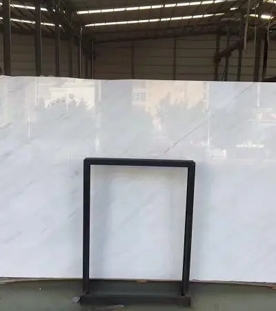 High Quality Pure Marble Marble Pieces Cut To Size Milky White Floor Tile White Stone Slab Vietnam Marble With No Veins Pearl