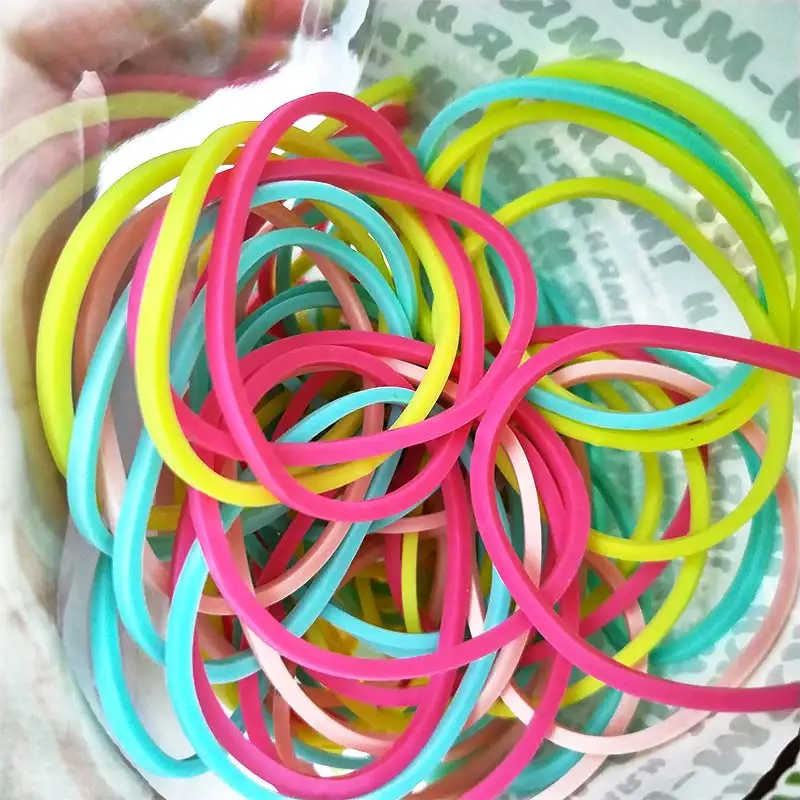 High quality best selling not break easily  seamless elastic hair bands for girl hair accessories