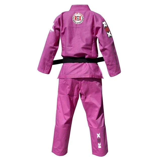 Pink BJJ Gi for Women Factory Direct Supplier Martial Arts Brazilian Jiu Jitsu Uniform Custom Embroidery Wholesale BJJ Kimono