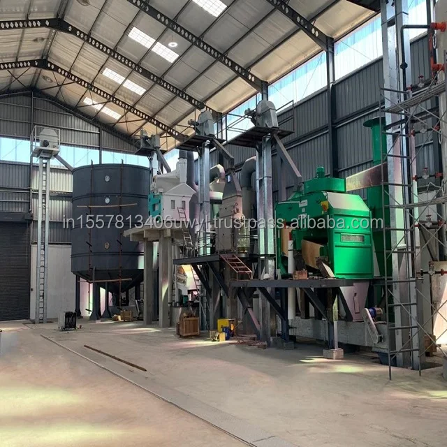 Continuous Preparatory Section Depending On Process & Oilseed Drying & Hulling Employed With Expander & Dryer Coolers