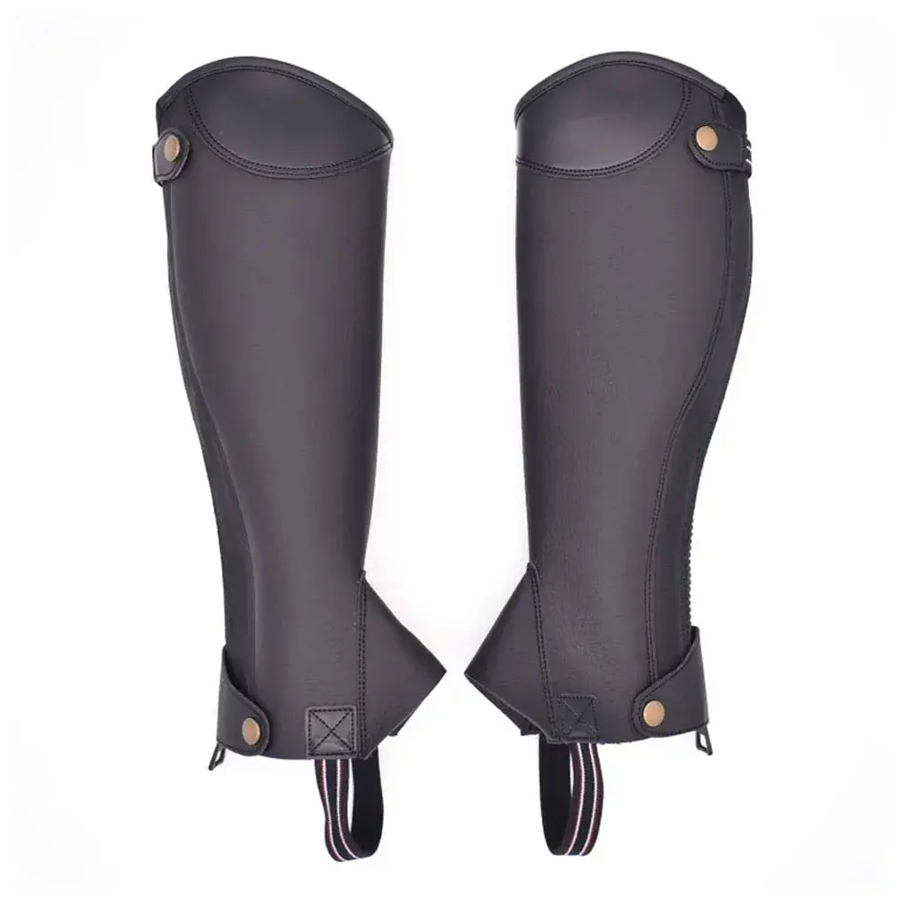 Stylish New Custom Design Unisex Half Chaps Kids Horse Riding Western Leather Chaps Reasonable Price