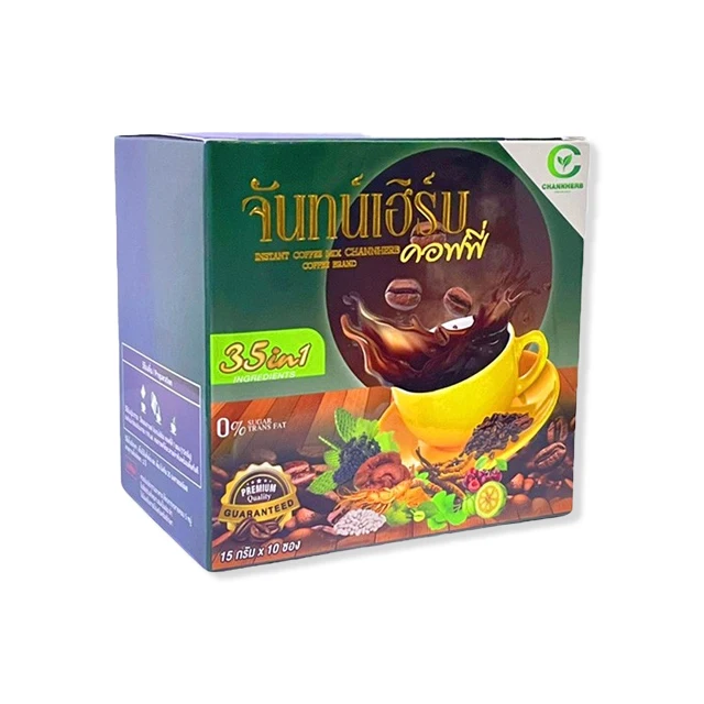 Channherb Instant Coffee Mix Healthy 100% Premium Grade Easy to Eat High Quality Products from Thailand
