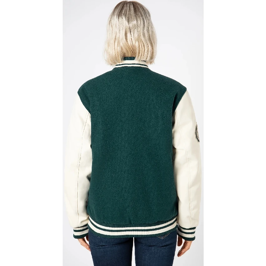Wholesale Custom Logo Baseball Varsity Jacket Women High Quality Women Varsity Jacket Fall Varsity Jackets
