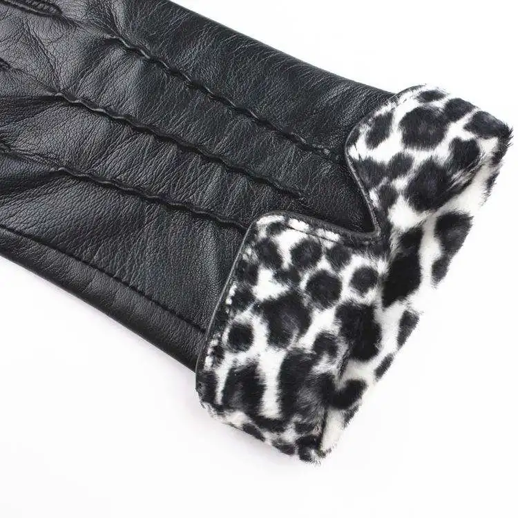 2024 New Best Quality Top Grain Cowhide Leather Driving Gloves Guantes de Seguridad Leather Working Safety Gloves